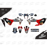 SickMotos Styles Grafik-KIT GTA Holo Chrome Edition GasGas SM 700 2022-