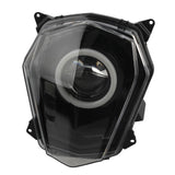 SICKMOTOS LED Angel Eye RGBW V4 Scheinwerfer für KTM 690 SMC / SMCR (2008-2017) mit E-Nummer