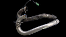 exhaust of a motorbike