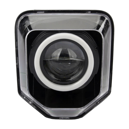 SICKMOTOS LED RGBW V4 Scheinwerfer mit Angel Eye – Passend für Husqvarna FE TE 2024-
