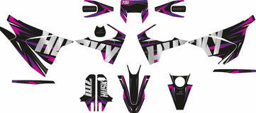 Graphics Kit Razor Purple Edition Husqvarna 701 SM 2016-23 – SICKMOTOS