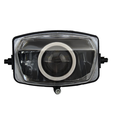 SICKMOTOS LED RGBW V6 Scheinwerfer mit Angel Eye – Passend für SWM Models 2019-  (Pre-Order Auslieferung Q4 2026)