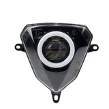 SICKMOTOS LED-Scheinwerfer mit Angel Eye RGBW – Kompatibel mit Beta (50/125/250/300) & Kreidler Modellen