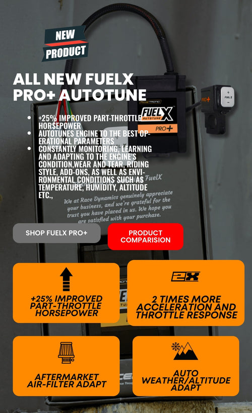 Fuel X Pro + ECU Tuning Husqvarna Vitpilen/Svartpilen 125/401 2017-24 – SICKMOTOS