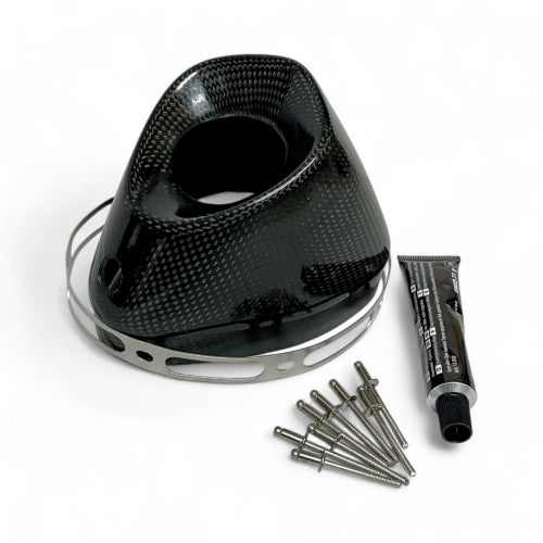 SICKMOTOS Carbon EXHAUST Cap FOR AKRAPOVIC, KTM 690 SMC SMCR Enduro