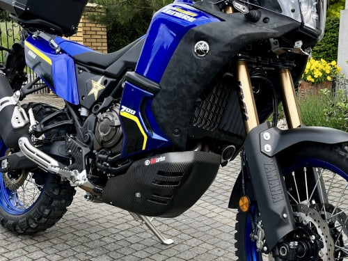 SICKMOTOS Carbon ENGINE COVER Yamaha Tenere 700 World Raid Euro 5 Models 2022-2025
