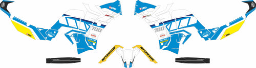 SickMotos Styles Graphics KIT White Rally Edition Yamaha Tenere 700 World Raid 2022